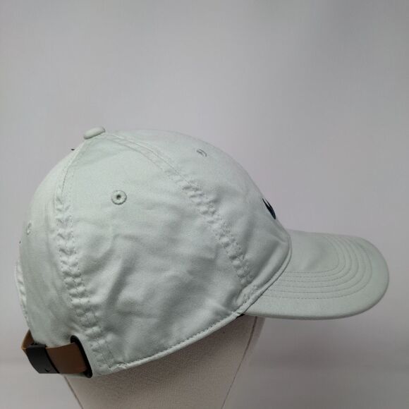 Nike Swoosh Slideback Hat Green OSFM Heritage 86 Dri-Fit Leather Strap - Picture 4 of 8